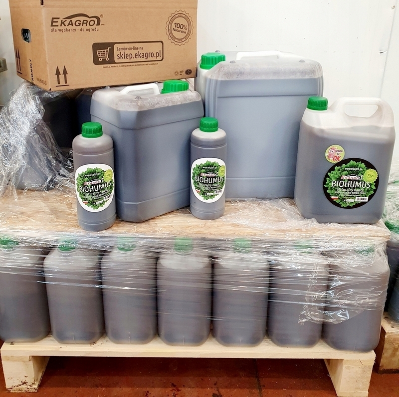 Hnojivo - 100% prírodný biohumus tekutý humus extra 20l ECO