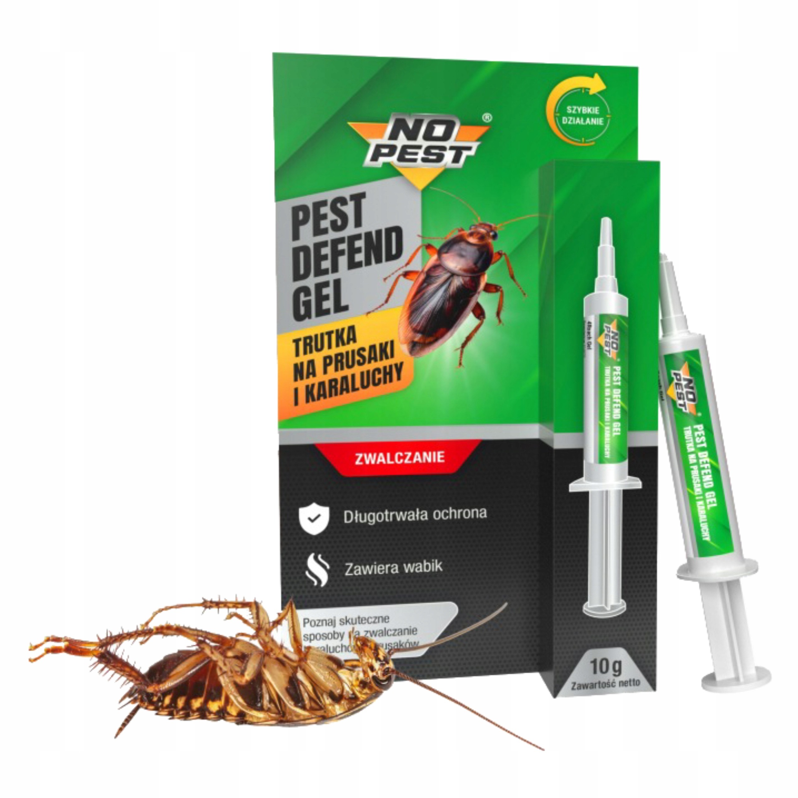 Past Defend Gel – gélový jed na šváby, ploštice a iný lezúci hmyz, 10 g