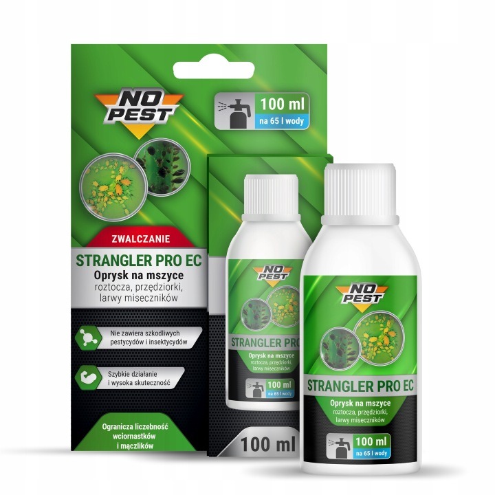 No Pest Strangler Pro EC 100 ml – tekutý postrek proti voškám, roztočom a strapkám