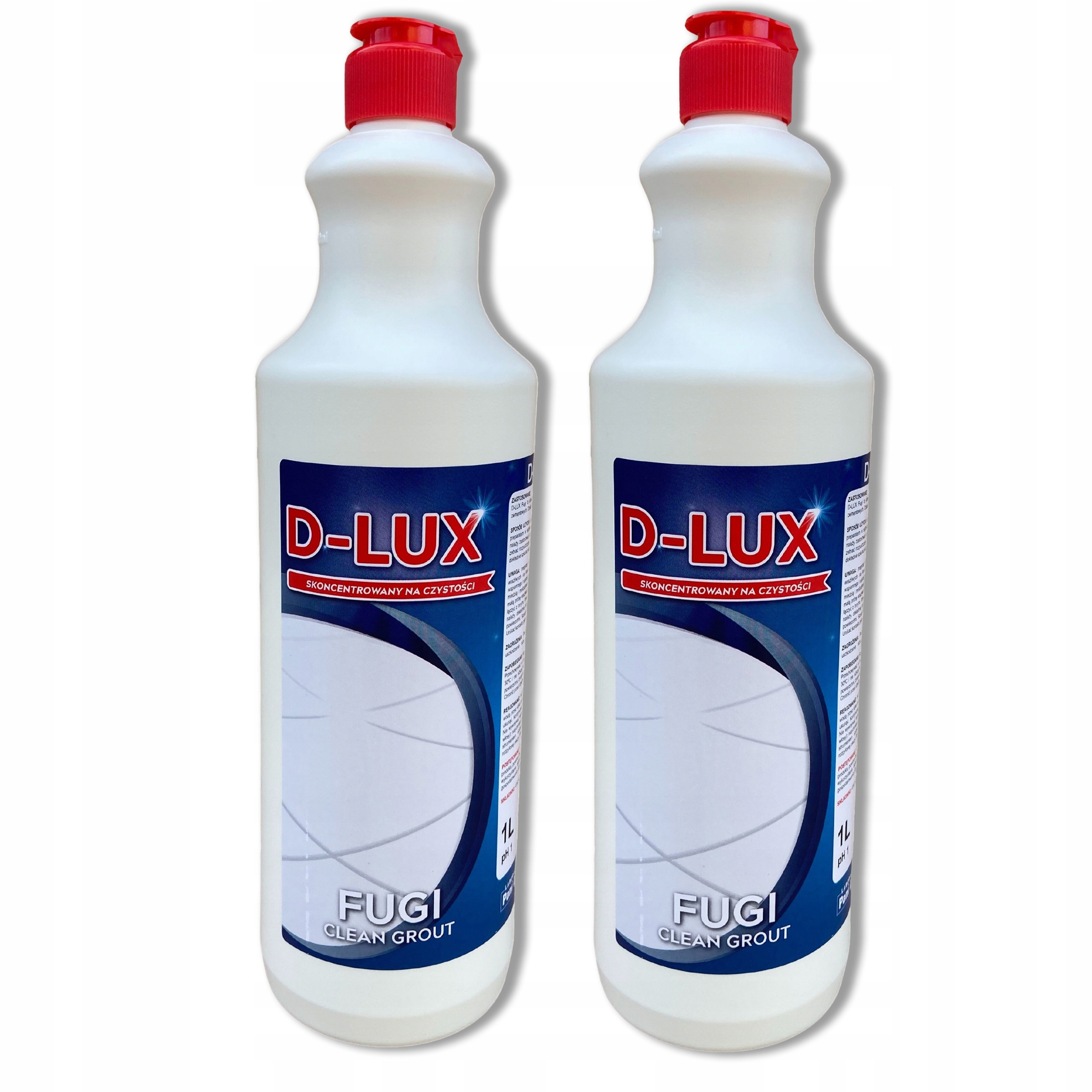 Čistič škár D-LUX 2x1 L – účinné čistenie podláh a stien bez drhnutia