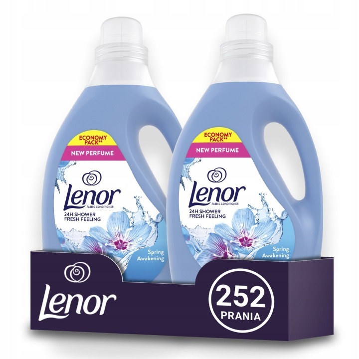 Aviváž Lenor Spring Awakening 2x2,65 l – 126 praní, dlhotrvajúca sviežosť