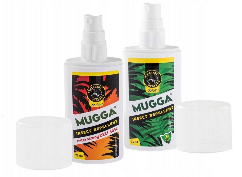 Rozprašovač, aerosól proti komárom Mugga 0,3 kg 125 ml