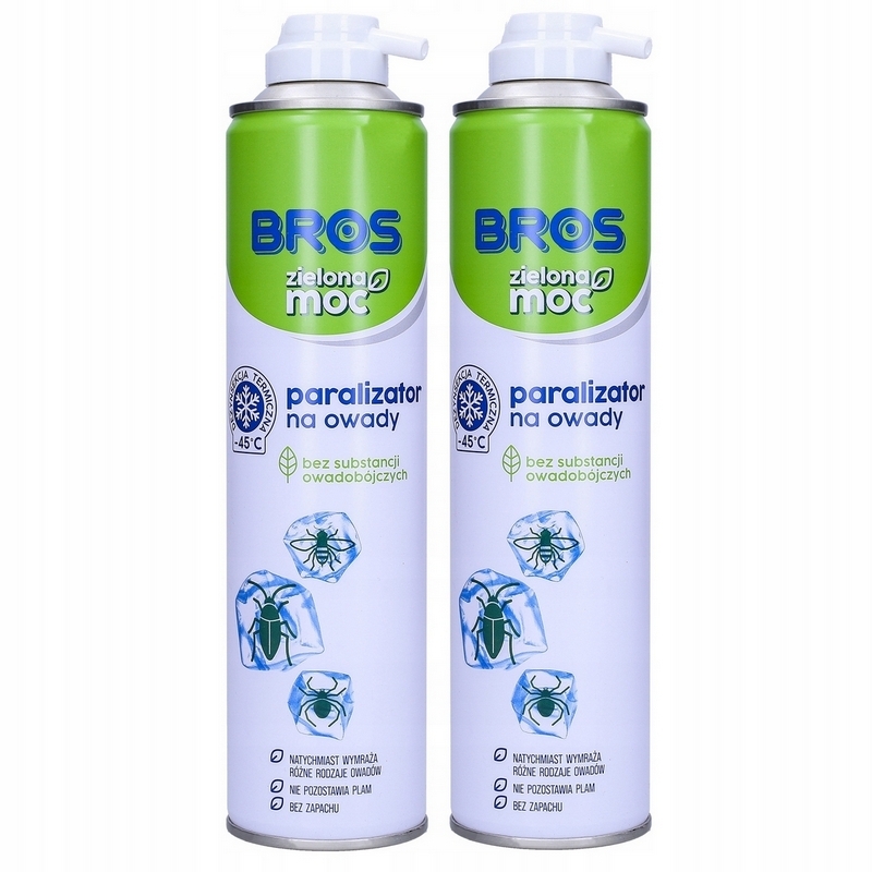 Paralyzér proti hmyzu Bros Zielona Moc 300 ml