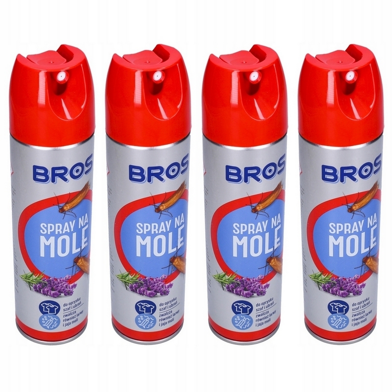 Aerozol przeciuko molom Bros 150 ml
