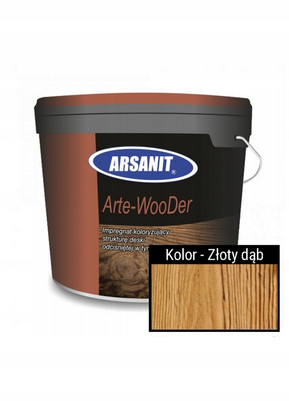 Farba na - ARTE-WOODER Imitácia dreva moridlo zlatý dub 5l