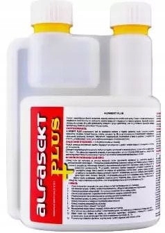 Tekutý prípravok proti kliešťom, komárom, moliam, mravcom, muchám, osám, pavúkom, blchám, plošticám, strieborným rybkám Asplant 0,5 kg 500 ml