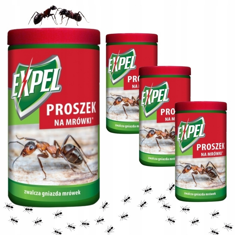 Expel prášok proti mravcom 0,14 kg 100 ml
