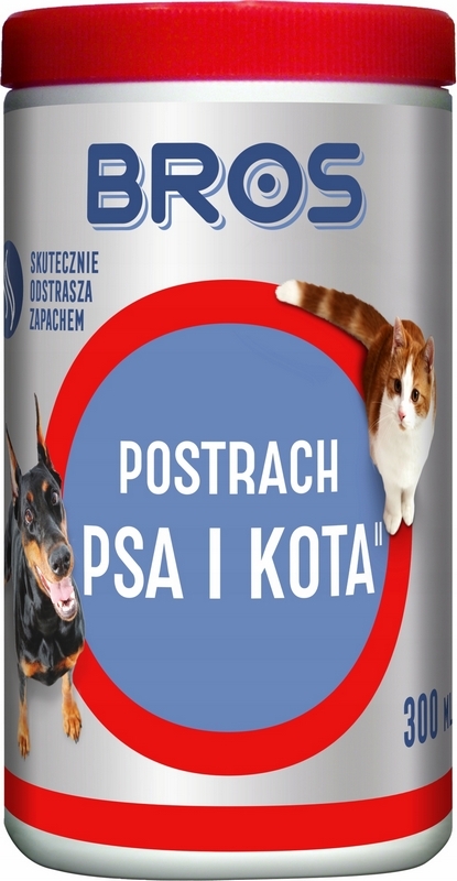 Repelent proti psom a mačkám Bros 334 + DABSTER.PL RUKAVICE JEDNORÁZOVÉ HDPE 2 ks