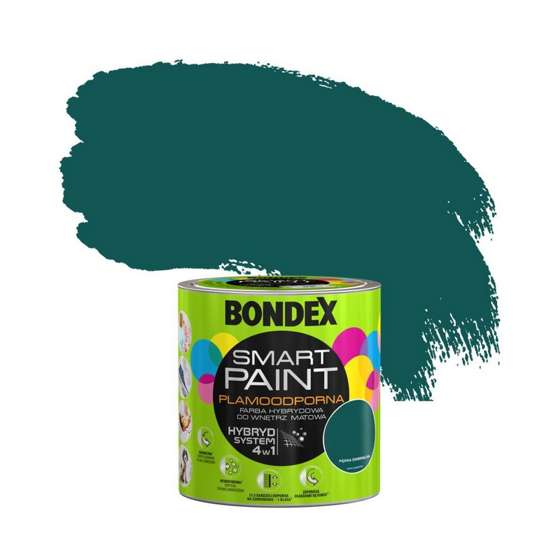 Farba na - Bondex Smart Paint Krásna Esmeralda 2,5l