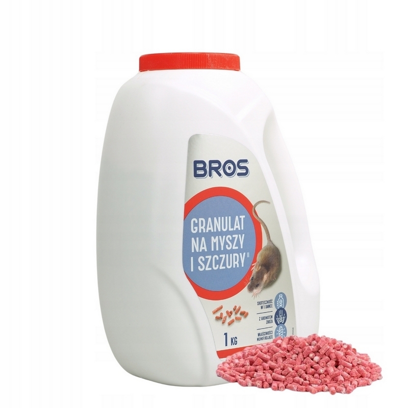 Granule pre myši a potkany Bros. 1 kg