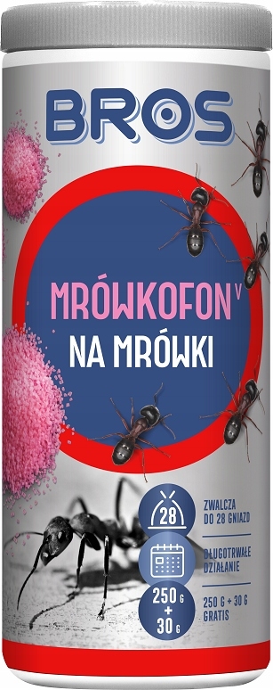 Prášok proti mravcom Bros 0,28 kg 280 ml