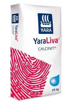 CALCINIT Dusičnan vápenatý YARALIVA hnojenie 25 KG