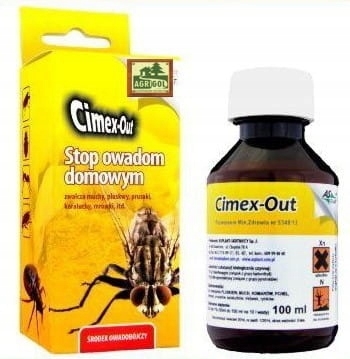 CIMEX-OUT 100ML ploštice, muchy, komáre, faraóni