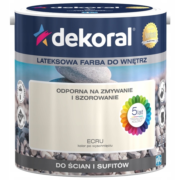 Farba na - DEKORÁLNY AKRYLIT V ECRU 2,5L