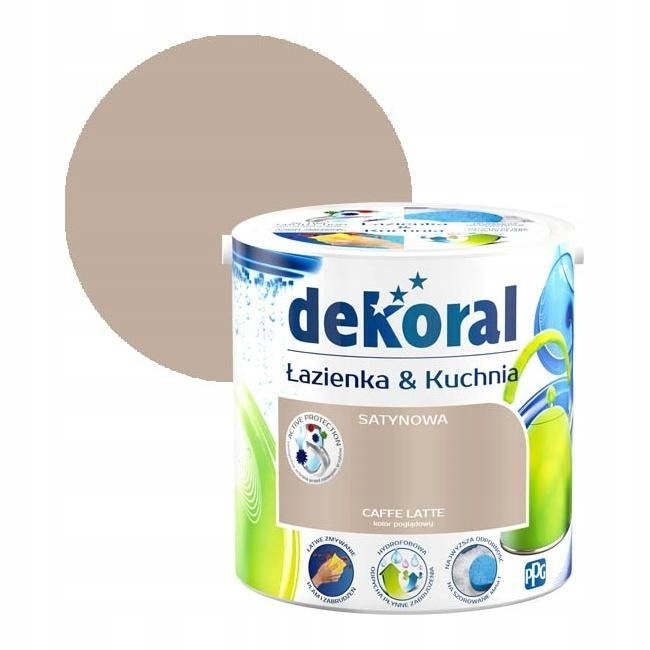 Farba na - DEKORÁLNA KÚPEĽŇA A KUCHYŇA 2,5 l KAVIARNA LATTE