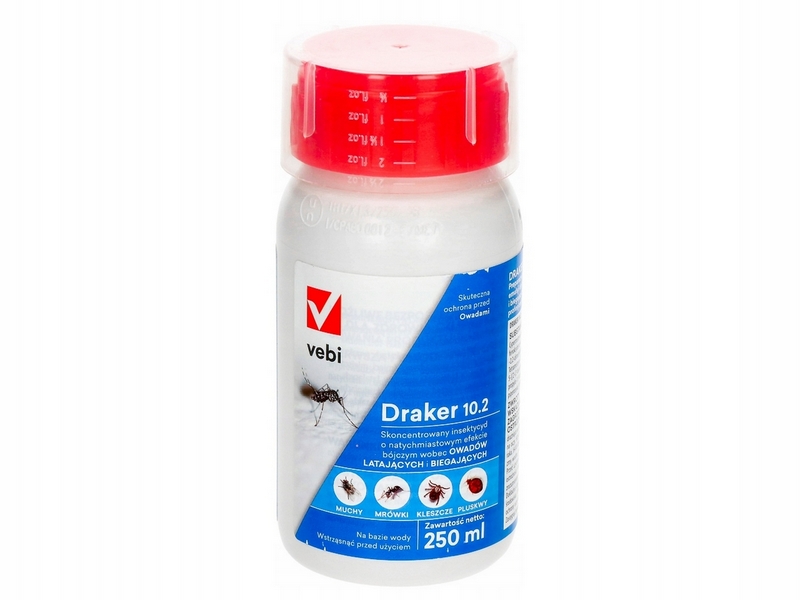 Tekutina proti komárom, mravcom a muchám Vebi 0,25 kg 250 ml