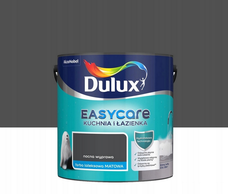 Farba na - Nočná expedícia Dulux Easy Care K&B 2,5 l