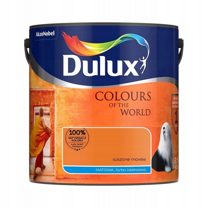 Farba na - Dulux Colors of the World maľuje 2,5 l sušených marhúľ