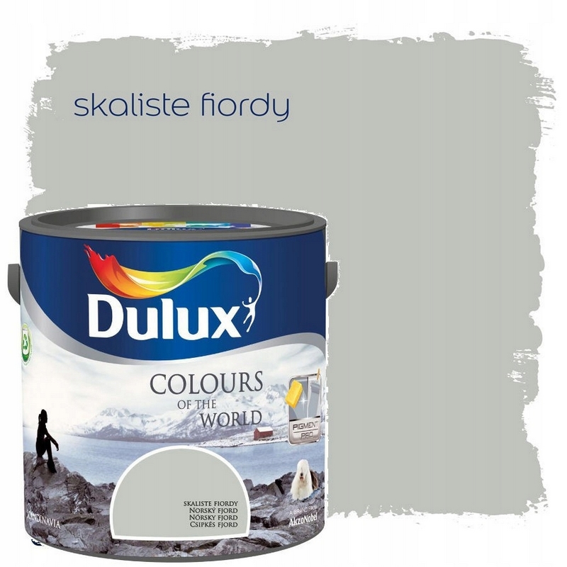 Farba na -  Dulux Colors of the World maľujú 5L kamenné fjordy