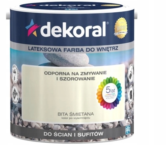 Farba na - Šľahačkový krém F-BA „AKRYLIT W“ 2,5L