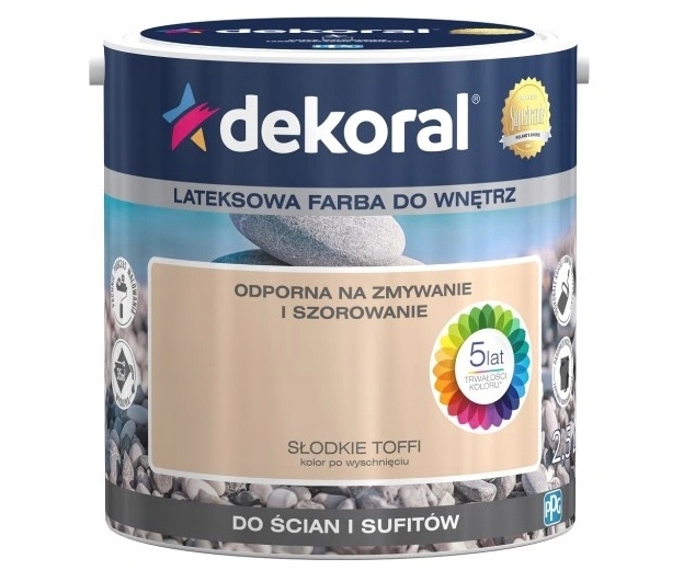 Farba na - F-BA AKRYLIT V „SLADKOM TOFFI 2,5L