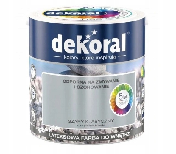 Farba na - F-BA AKRYLIT W "ŠEDÁ KLASICKÁ 2,5L
