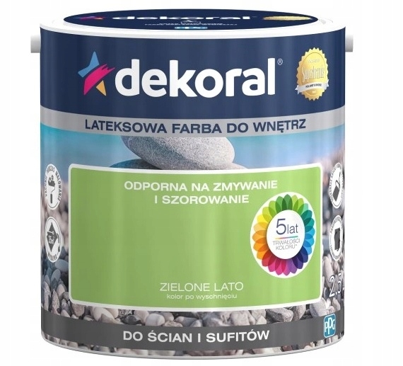 Farba na - F-BA AKRYLIT V „ZELENOM LETE 2,5L