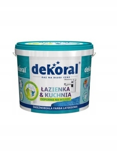 F-BA DEKORAL MALEINAK BIELY 5L