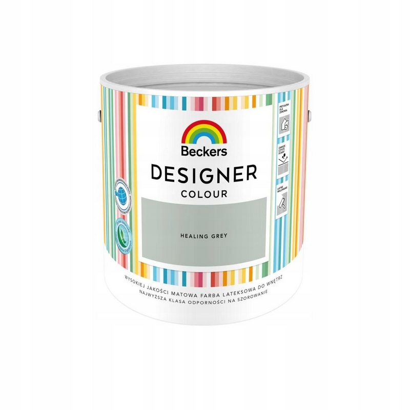 Farba na - BECKERS DESIGNER COLOR PAINT 5l HOJIVÁ ŠEDÁ
