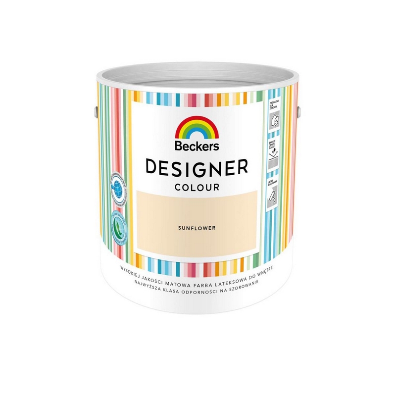 Farba na - BECKERS DESIGNER COLOR PAINT 5l SLNEČNÝ KVET