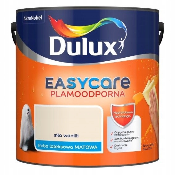 Farba na - DULUX EASYCARE PAINT VANILKA POWER 5L