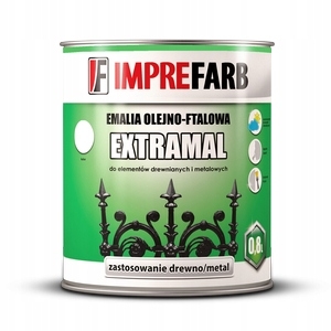 Farba - MAĽOVANÝ OLEJOVÝ SMALT EXTRÉMNY BIELY 5L