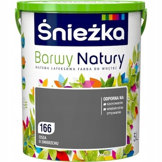 Farba na - ŚNIEŻKA MAĽUJTE FARBY PRÍRODY 5l TICHO NA SKUSI