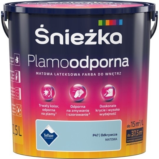 Farba na - SNOWKA NEREZOVÁ FARBA 2.5l OBJAV P47