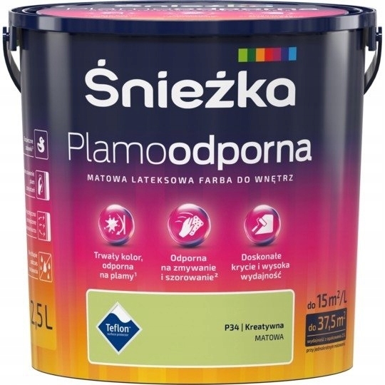 Farba na -  SNOWKA NEREZOVO ODOLNÁ FARBA 5l KREATÍVNA P34