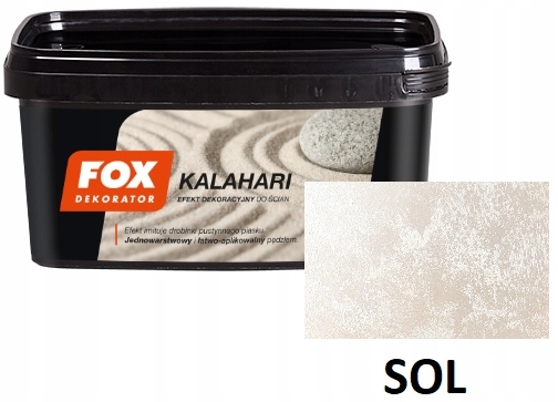 Farba na -  FOX DEKORÁTOR PAINT KALAHARI EFFECT SOL 1L