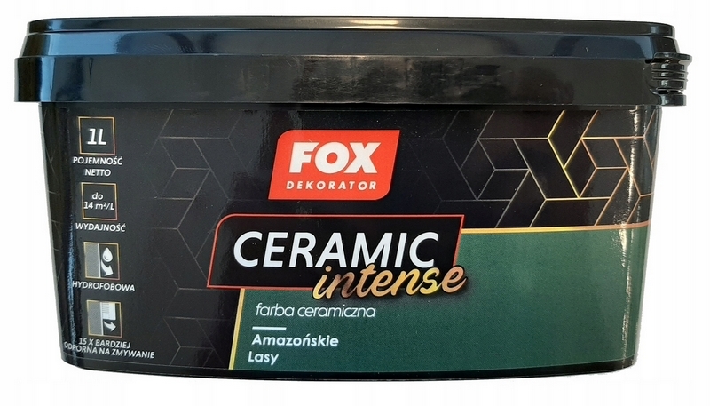 Farba na - KERAMICKÁ FARBA FOX KERAMICKÁ AMAZÓNOVÁ LESNÁ 1L