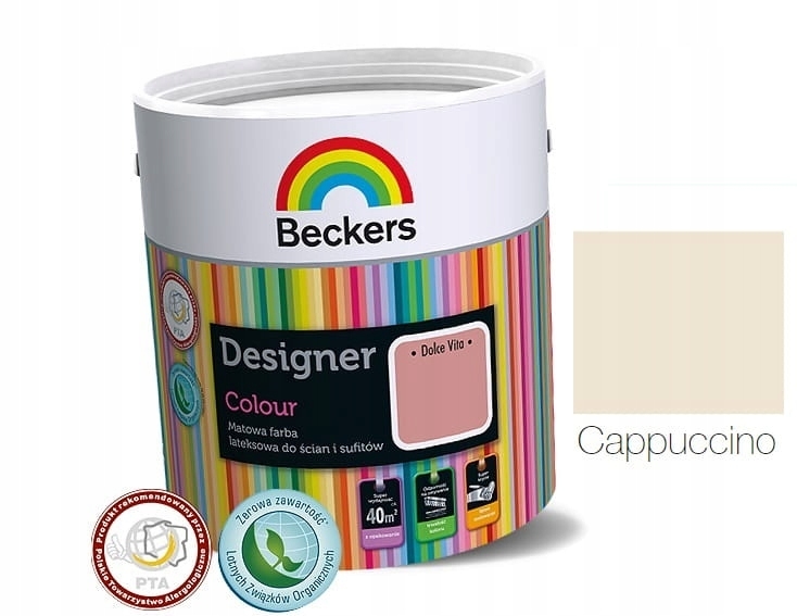 Farba na - Dizajnová farba Beckers CAPPUCCINO 5L
