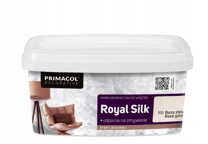 Primacol Royal Silk Dekoratívna farba ZLATÁ 1kg