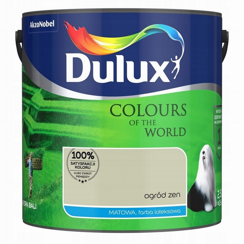 Farba na -  Farba Dulux Colors of the World Garden 2,5 L