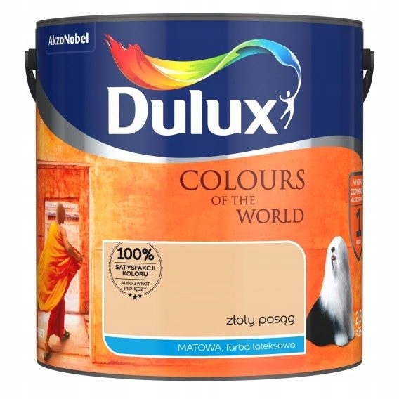 Farba na - Farba Dulux Colors of the World, zlatá socha 2,5l