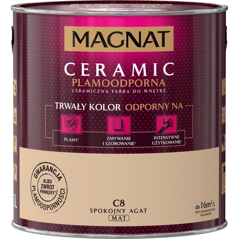 Farba na - Farba Magnat Ceramic C8 Peaceful Agate 2,5L