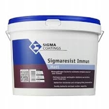 Farba na - Paint Sigma Resist Immun 10L Biela antibakteriálna látka