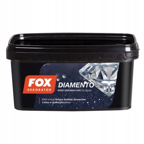 Farba na - Dekoračná farba Diamento 0002 MARS 1L FOX
