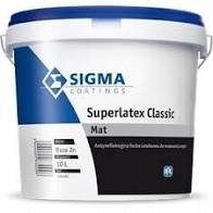 Farba na - Farba na steny LATEX Sigma Superlatex 10 biela