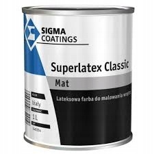 Farba na - Farba na steny LATEX Sigma Superlatex 1L Farba