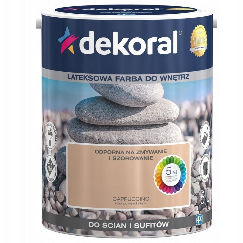 Farba na - Interiérová farba DEKORAL 5L CAPPUCCINO