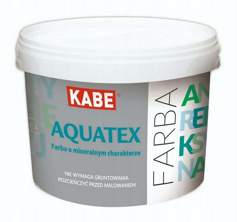 Farba na - KABE AQUATEX 5L silikátová farba farba 11510