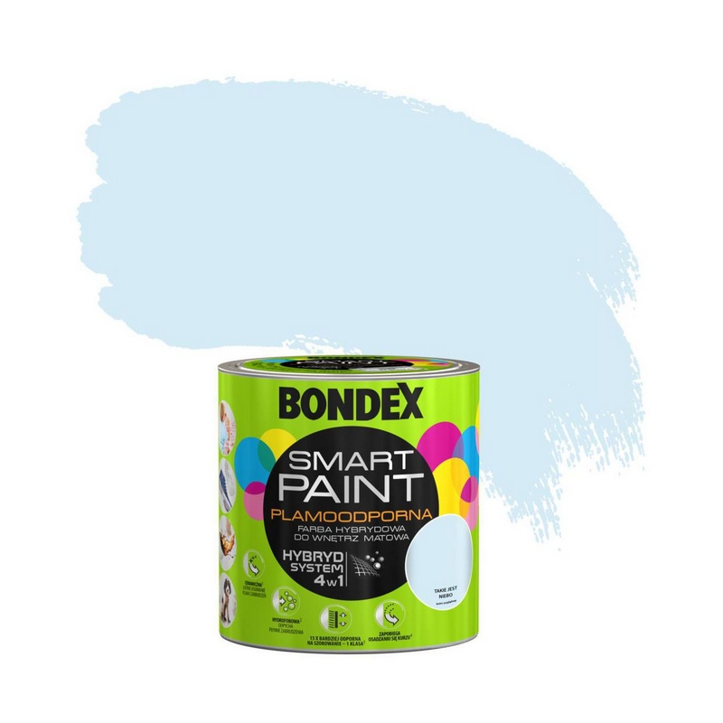 Farba na - Farba interiéru SMART PAINT 2,5 l To je všetko
