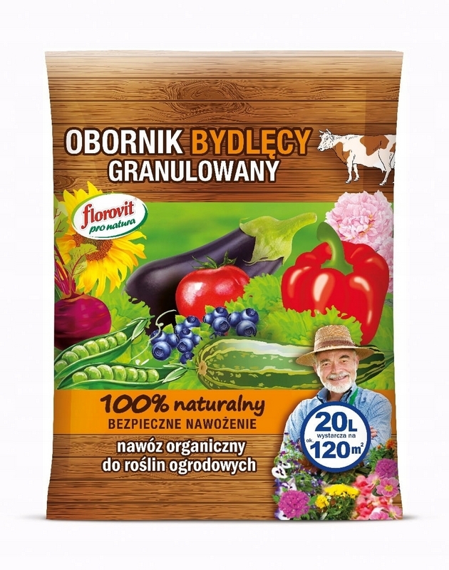 Florovit hnojivo Pro Natura dobytok hnoj 20l